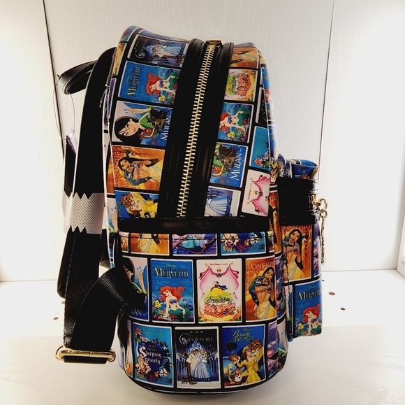 Loungefly Bags Loungefly Disney Princess Vhs Tapes Backpack Poshmark
